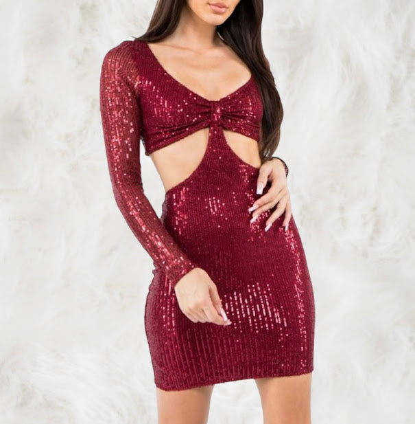 Be Mine Sequin Dress
