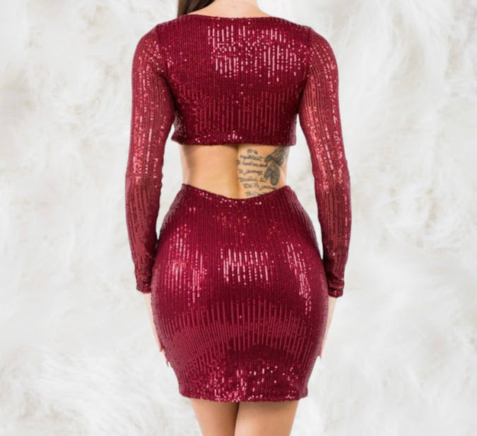 Be Mine Sequin Dress